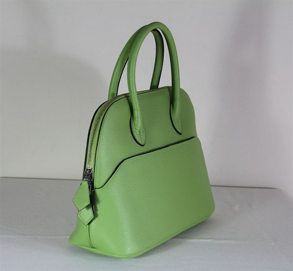 High Quality Replica Hermes Bolide Togo Leather Tote Bag Green 1923 - Click Image to Close